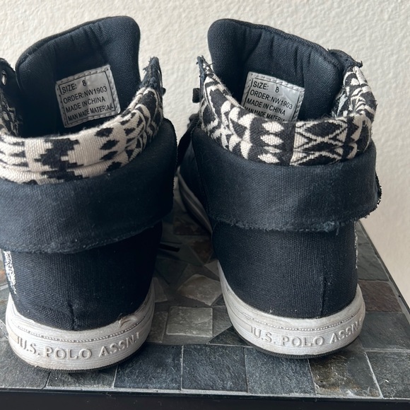 US Polo Assn. Woman’s Sneakers Size 8 Used - Good Condition - Picture 2 of 13